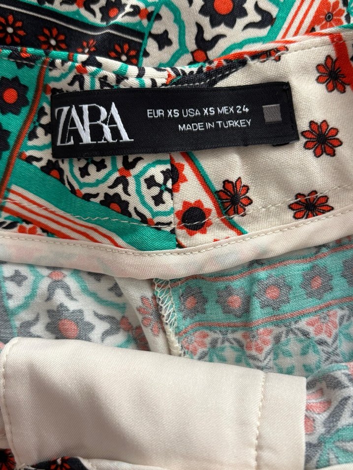 Zara desenli pantolon - Görsel 4
