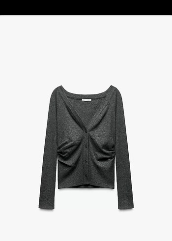Zara fitilli yumuşak hırka