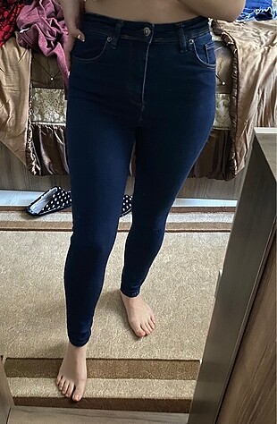 Trenyol skinny koyu lacivert jean
