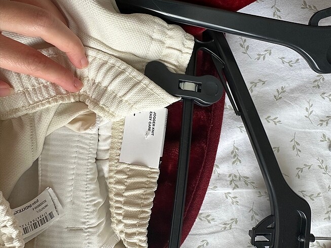 l Beden Zara beli lastikli pantolon