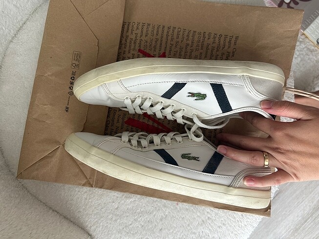 Lacoste sneaker spor ayakkabı - Görsel 8