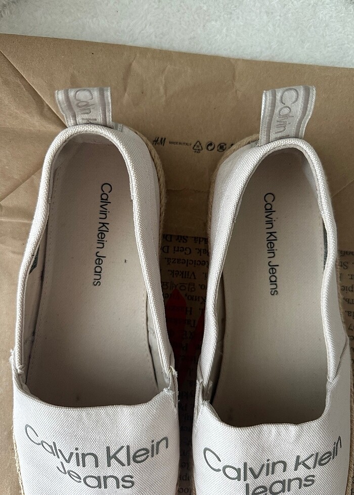 Calvin klein espadril - Görsel 2
