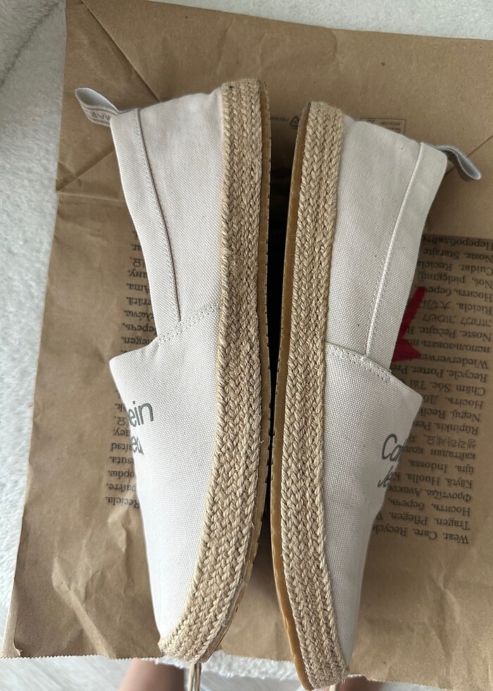 Calvin klein espadril - Görsel 3
