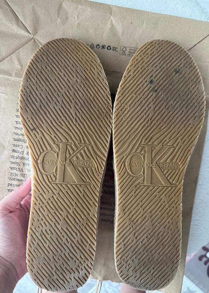 Calvin klein espadril - Görsel 5