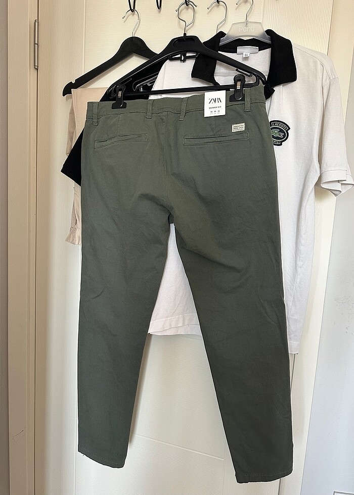 Zara skinny fit chino pantolon - Görsel 3