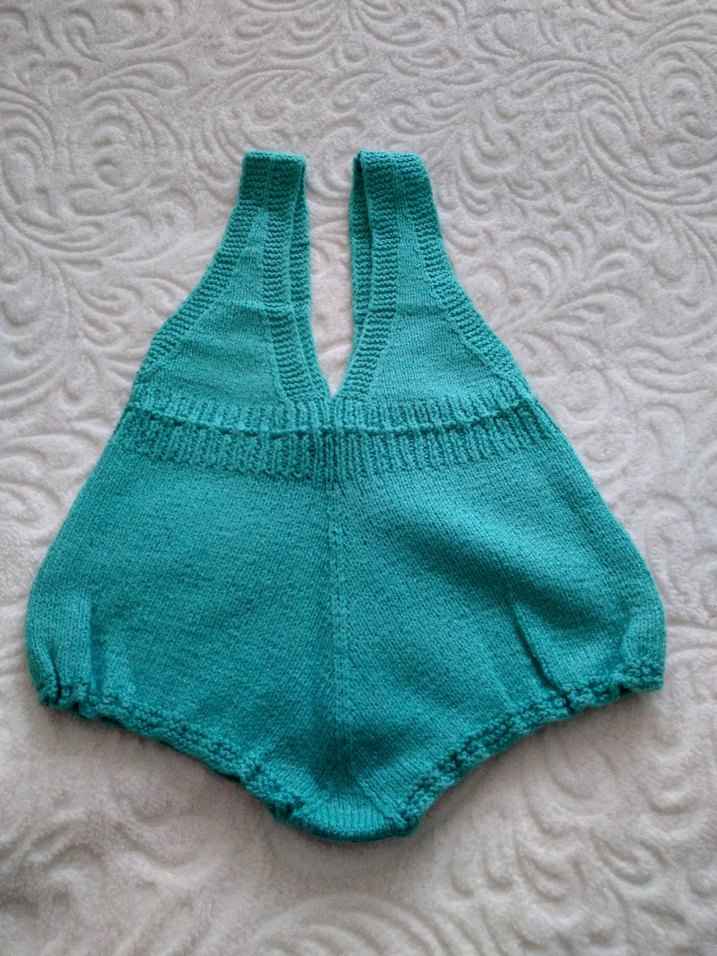 Çağla Yeşili, Beli Bağcıklı, Şortlu Tulum - Görsel 2