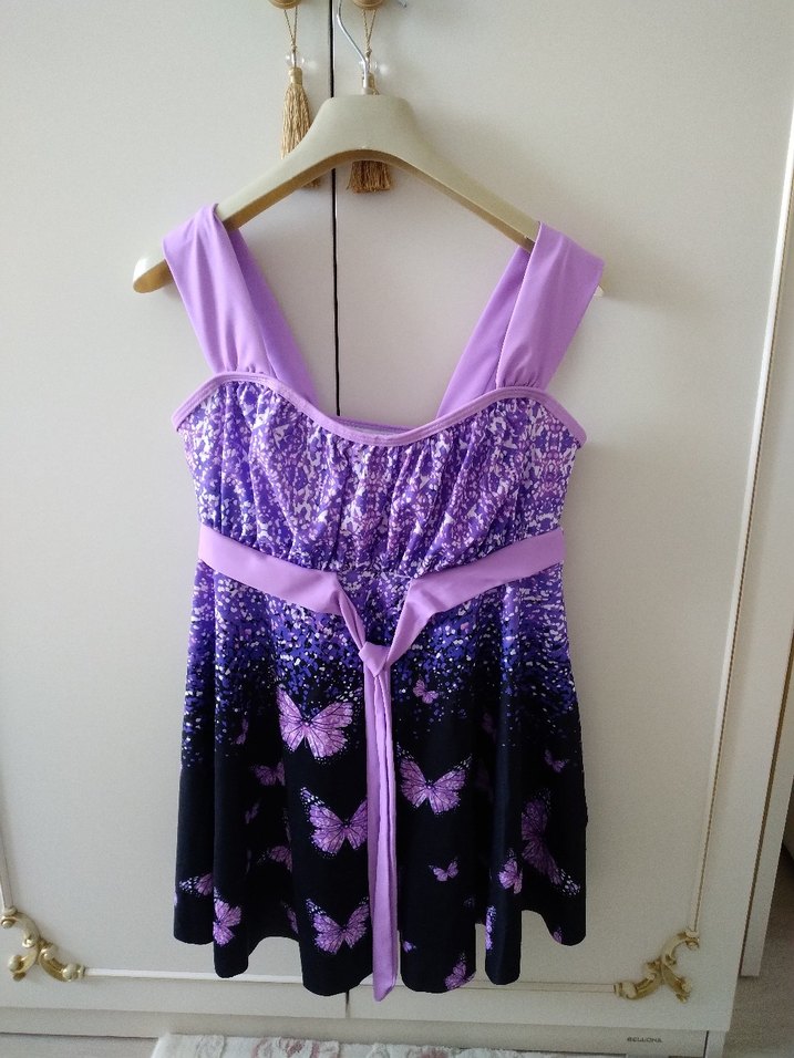 Sauna, Kaplıca,Plaj Şortlu Elbise - Görsel 3