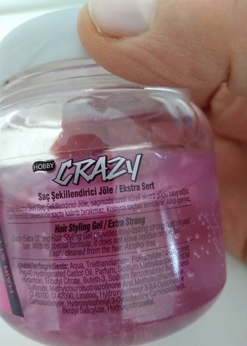 Crazy Extra Sert Saç Jölesi - Görsel 3