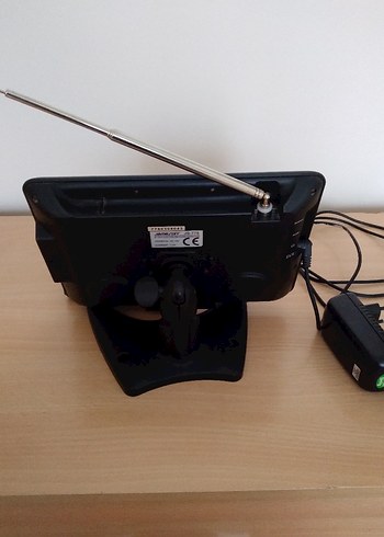 Vintage Siyah Masaüstü Mini Renkli TV. - Görsel 10