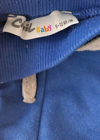 9-12 Ay Beden çeşitli Renk 9/12 ay Erkek Bebek Alt Giyimler 2li