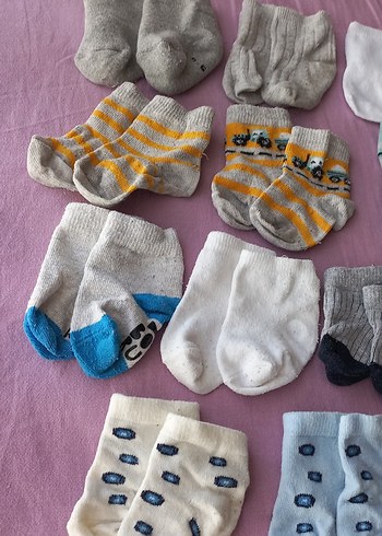 17 Çift Erkek Bebek Çorabı - Görsel 3