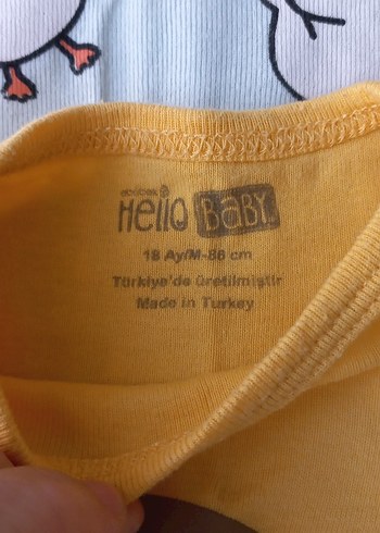 2li Erkek Bebek Kısa Kollu Zıbınlar - Görsel 3