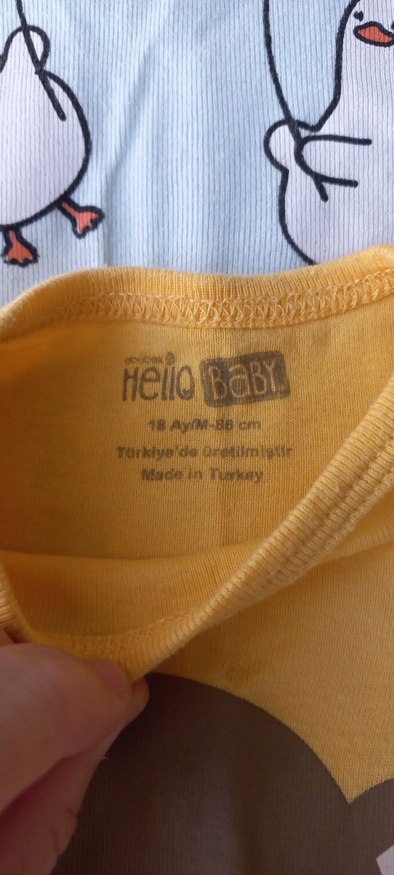 2li Erkek Bebek Kısa Kollu Zıbınlar - Görsel 3