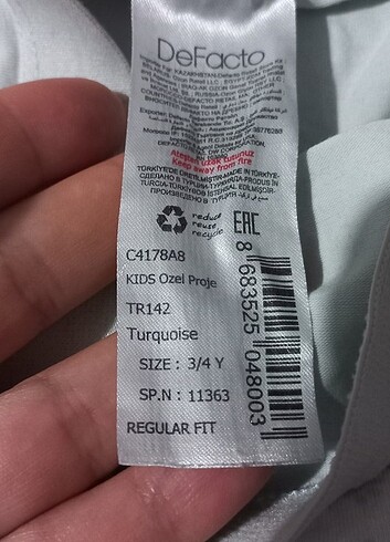 Defacto marka 2li kız çocuk boxer - Görsel 3