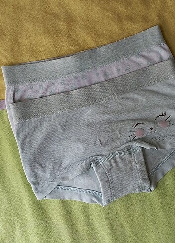 Defacto marka 2li kız çocuk boxer - Görsel 7