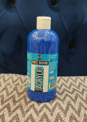 Red Rose Mavi Akrilik Boya - Görsel 2