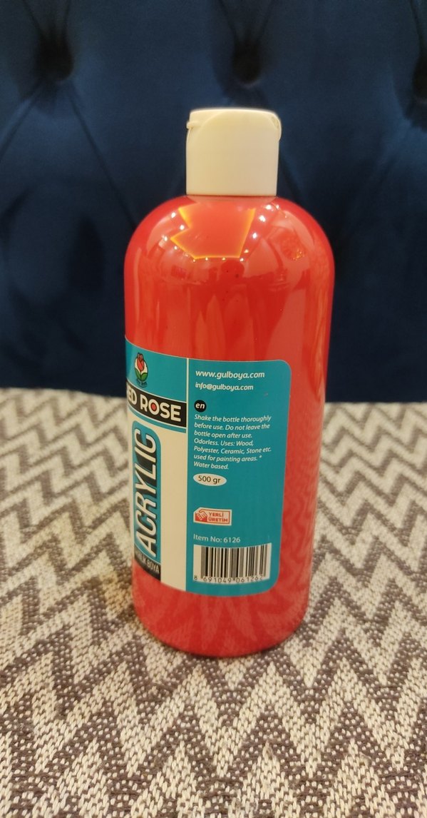 Red Rose Akrilik Boya - Görsel 3