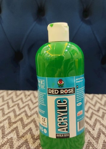 Red Rose Yeşil Akrilik Boya - Görsel 2