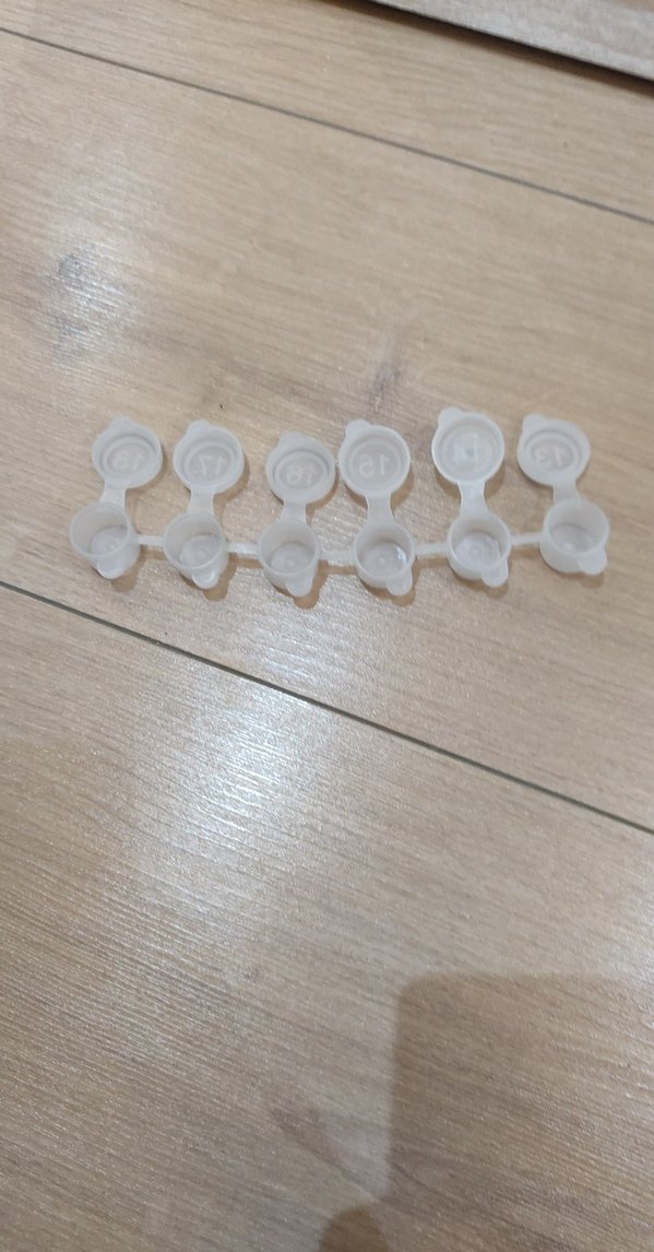 3 ml 6 lı boş boya kutusu - Görsel 2