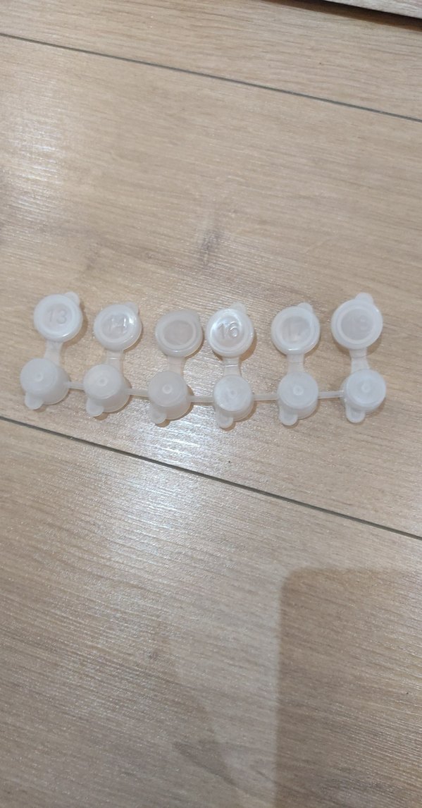 3 ml 6 lı boş boya kutusu - Görsel 3