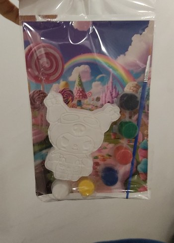 çocuklar için hobi boyama seti kuromi temalı - Görsel 2