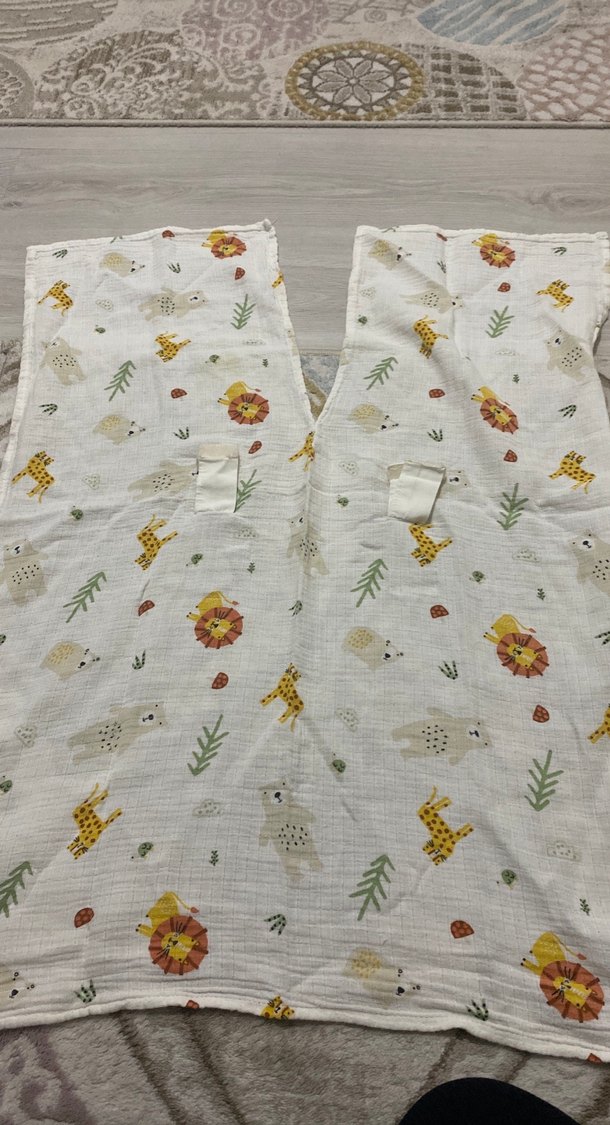 Nakışlı Pastel Renkli Bebek Uyku Minderi - Görsel 3