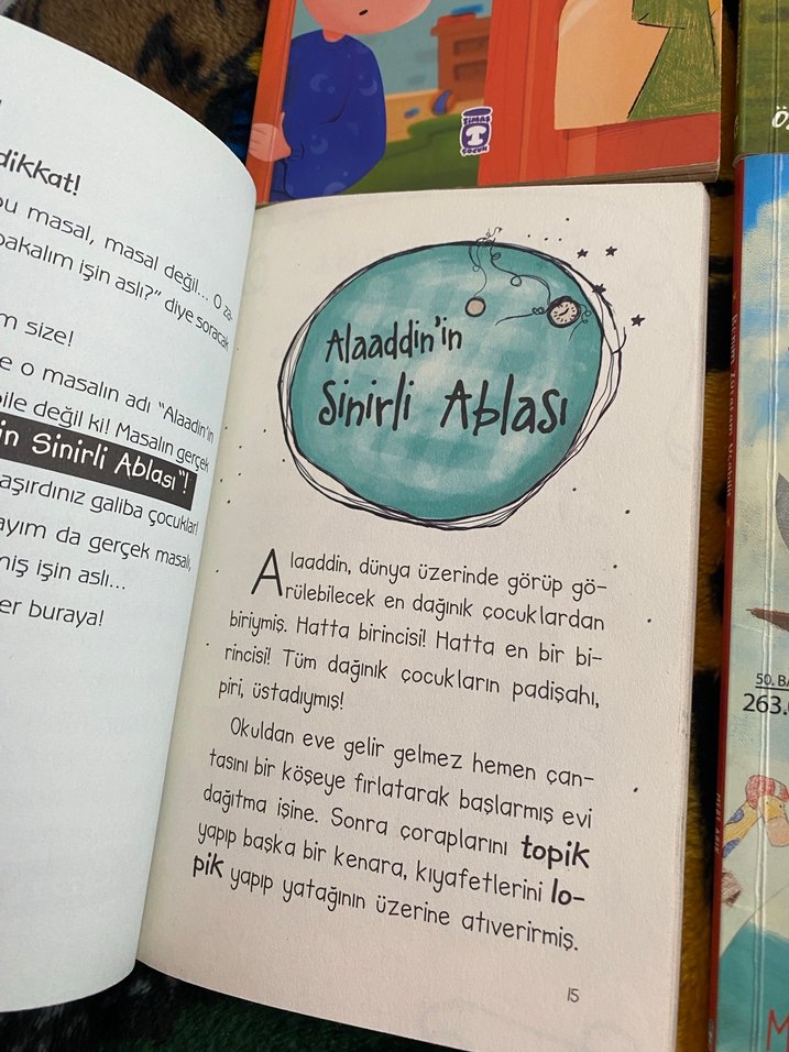 Çocuklar için Dört Renkli Kitap Seti - Görsel 2