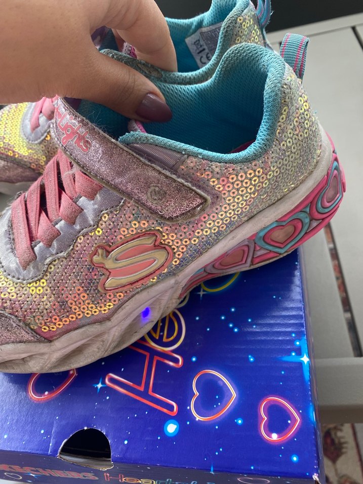 Kız Çocuk Renkli Bağcıksız Sneaker - Görsel 3