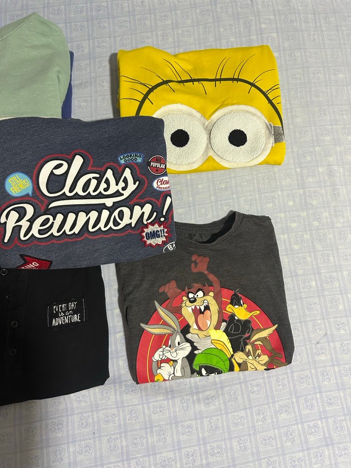 Toplu erkek çocuk kıyafeti uzun kollu - Görsel 3