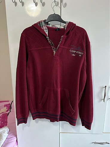 Defacto bordo sweatshirt