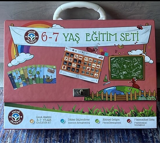 Çocuk Akademi - 6-7 Yaş Zeka Eğitim seti