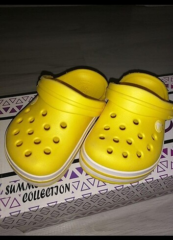 22 Beden Crocs bebek çocuk