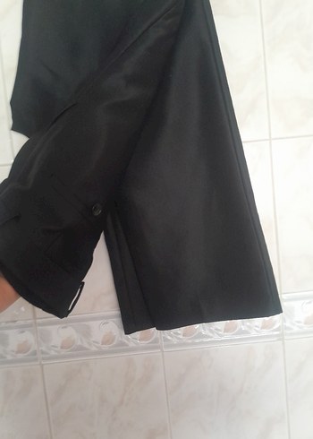 Düğmeli Siyah Erkek Takım elbise damatlik marka sarar degil - Görsel 6