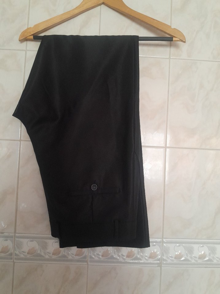 Düğmeli Siyah Erkek Takım elbise damatlik marka sarar degil - Görsel 4