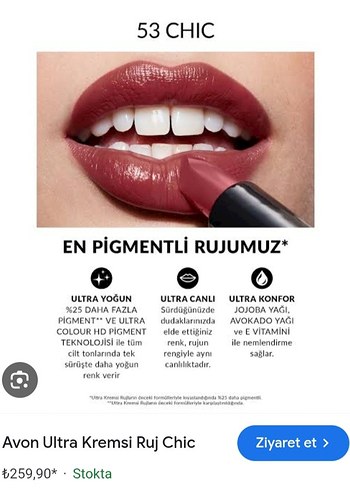 avon yogun pigmetli rujlar - Görsel 4