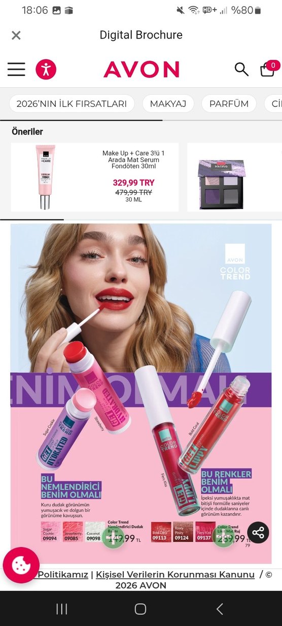 Avon Çok Renkli Dudak Bakım Seti 3 lu - Görsel 2