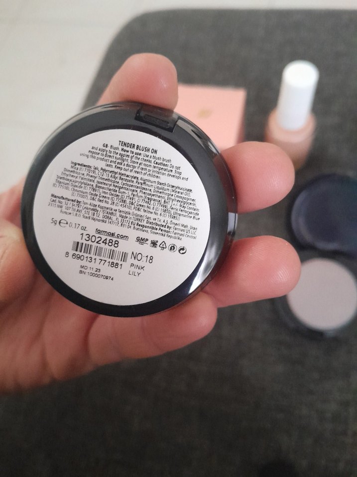 Pembe Tonlarda Makyaj Seti 5 adet fiyati - Görsel 4