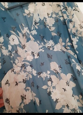 Zara m beden sifon elbise - Görsel 2