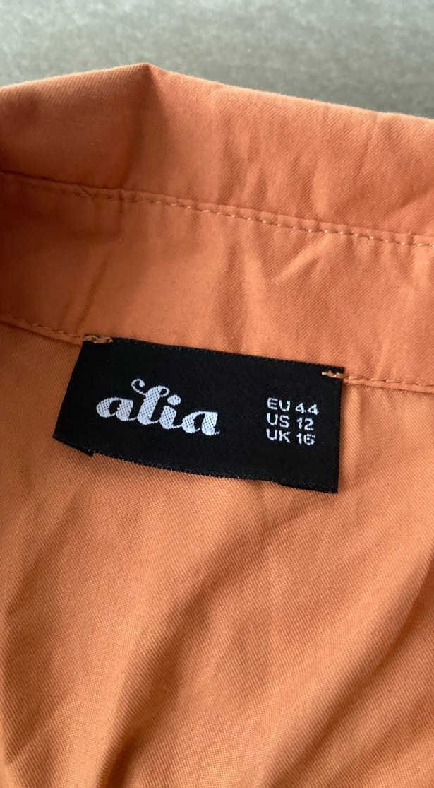 Düğmeli, Uzun Kollu Hamile Tunik - Görsel 2