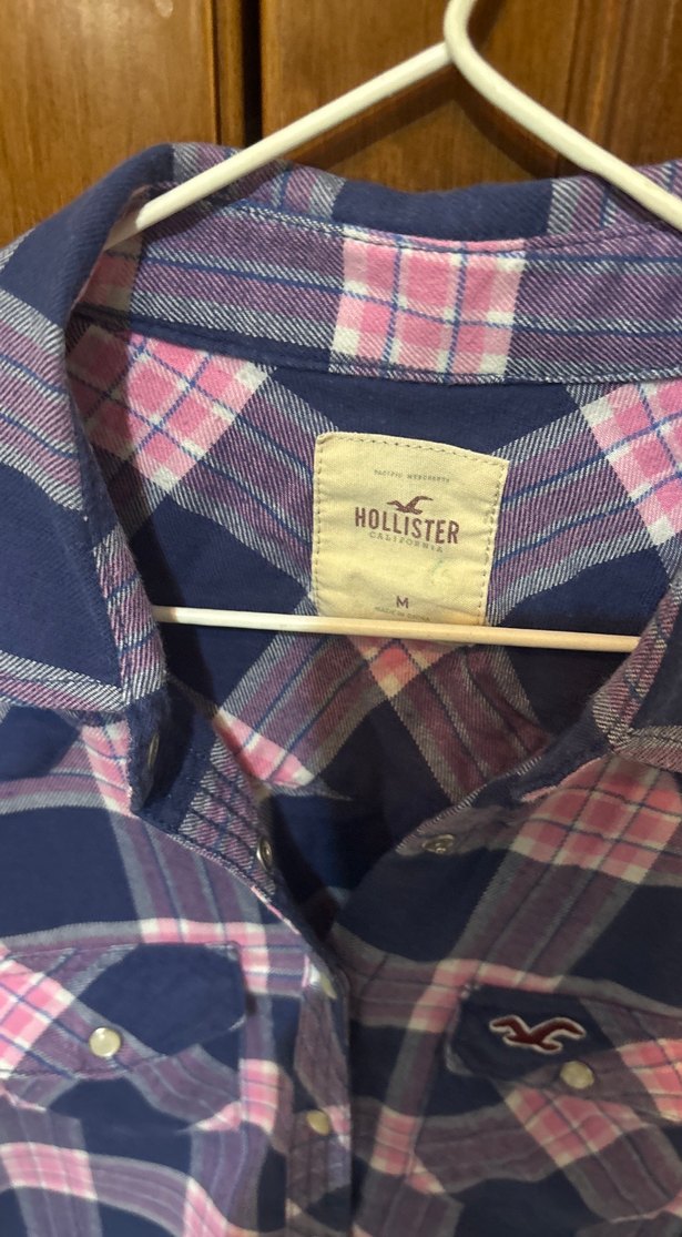 Düğmeli Uzun Kollu Kadın Gömlek - Görsel 3