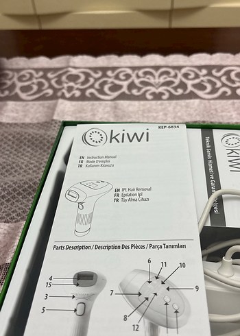 Okiwi IPL Lazer Epilasyon Cihazı Beyaz - Görsel 2