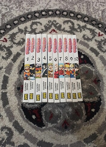 Naruto 1-10 set