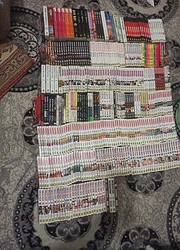 Karışık Çizgi Roman Manga Kitap Lot