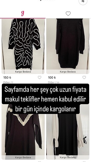 Tesettür ceket kap tunik elbise