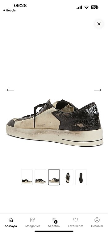 43 Beden Golden goose