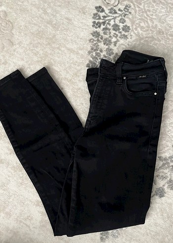 Mavi Jeans Siyah Duz Kesim Denim Jean