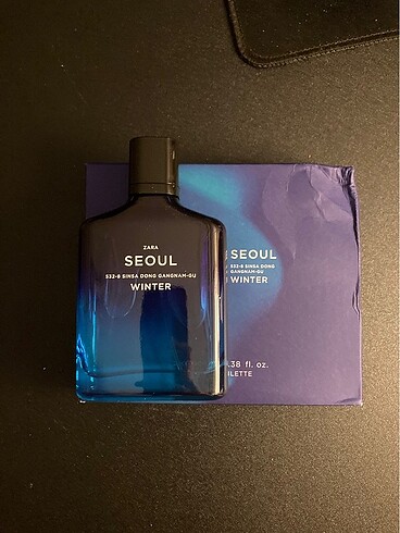 Zara Seoul Winter erkek parfüm
