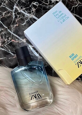 Zara blue Spirit erkek parfüm
