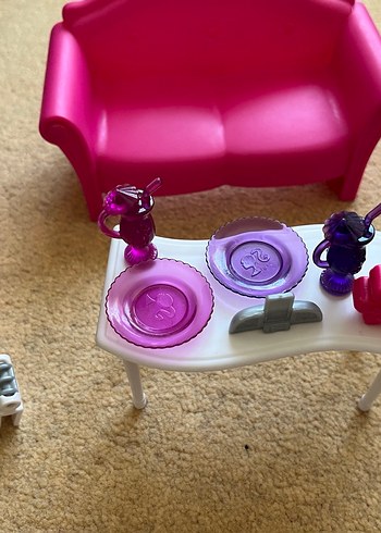 Barbie Portatif İki Katlı Oyun Evi - Görsel 2