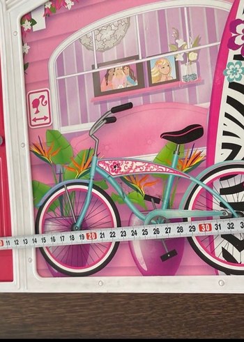 Barbie Portatif İki Katlı Oyun Evi - Görsel 10